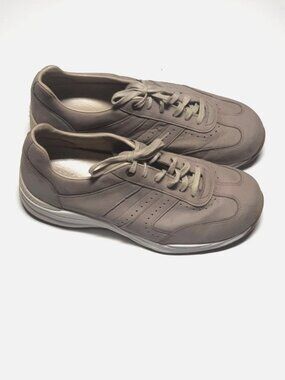 SAS Camino Taupe Men's Lace up Leather Sneakers Size 10.5W